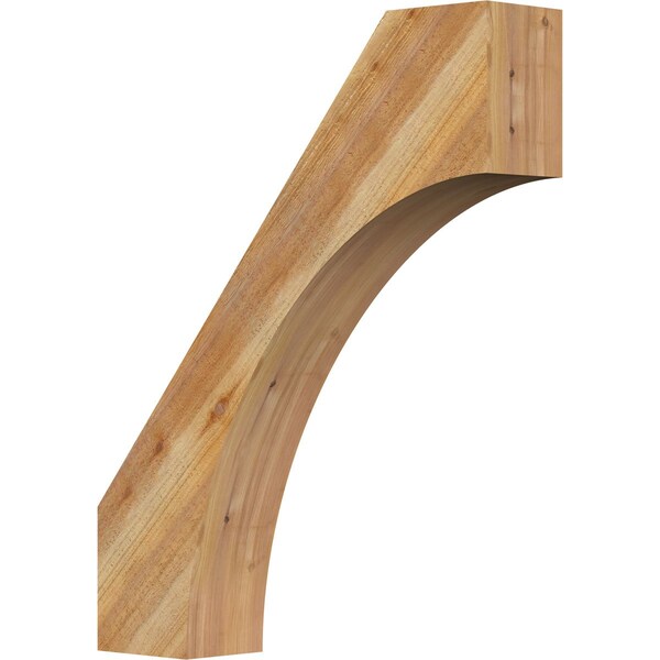 Ekena Millwork 6"W x 28"D x 34"H Westlake Rough Sawn Knee Brace, Western Red Cedar BRC06X28X34WTL00RWR - main